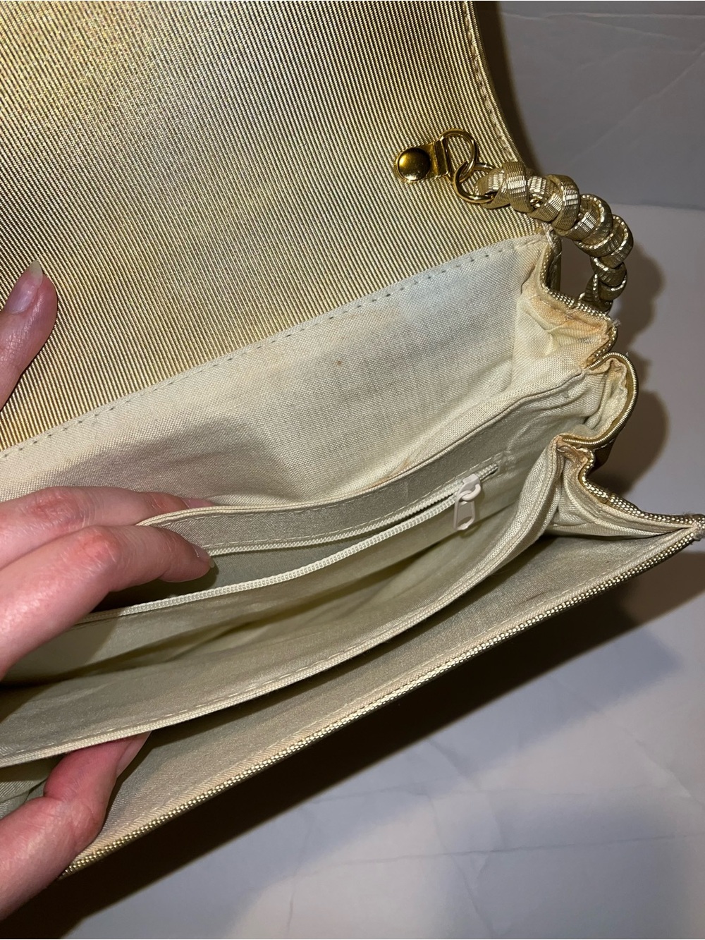 Vintage Elephant Golden Crossbody Bag - Picture 7 of 11